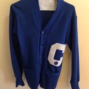 Creighton University wool varsity sweater